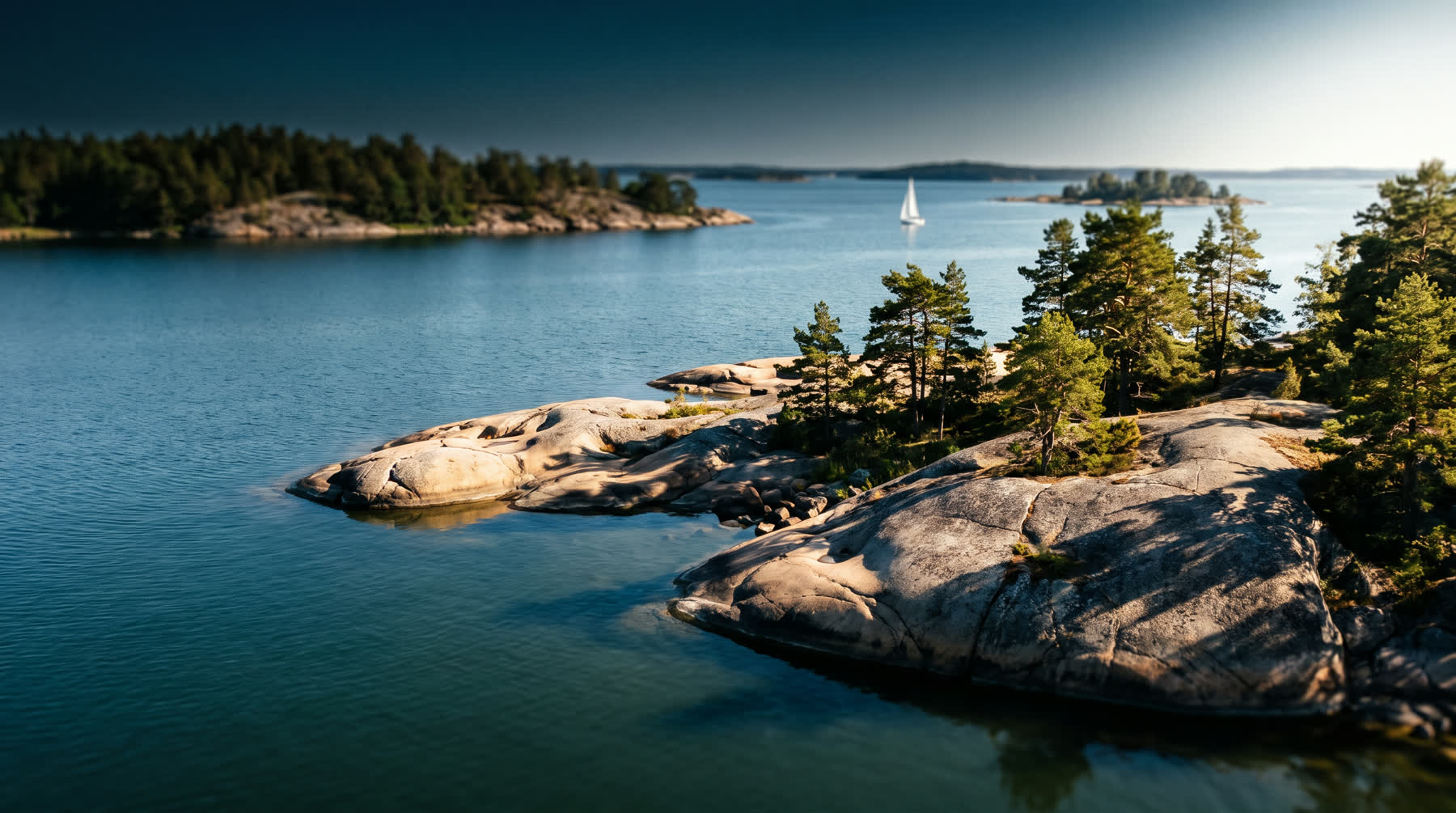 Schärenküste bei Västervik, Stimmungsbild (KI-generiert)
